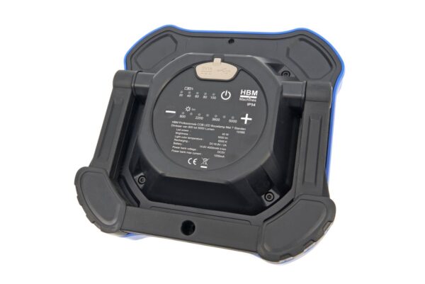 HBM Professionele COB LED Bouwlamp Met 7 Standen Dimbaar van 800 tot 5000 Lumen - Afbeelding 7