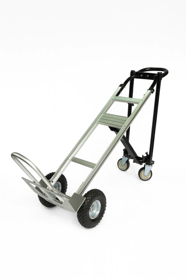 HBM opvouwbare aluminium steekwagen, transportwagen en dolly 3 in 1 - Afbeelding 3
