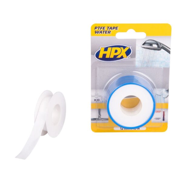 HPX PTFE waterafdichtingstape - wit 12mm x 12m