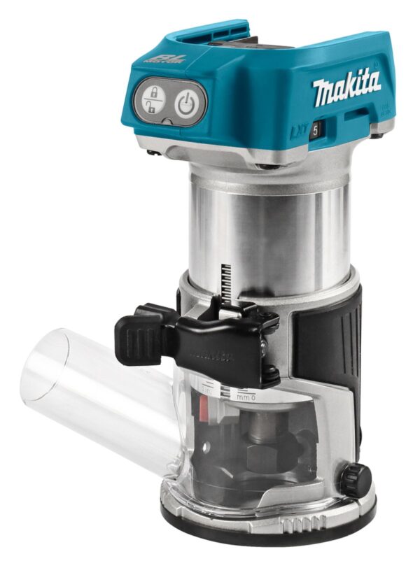 Makita Boven- en kantenfrees 18 Volt DRT50ZJX2 - Afbeelding 3