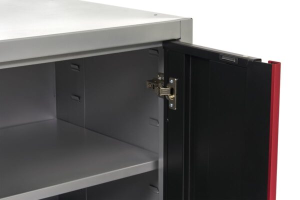 HBM Deluxe Professionele Gereedschapskast met Deuren voor Werkplaatsinrichting - Afbeelding 6