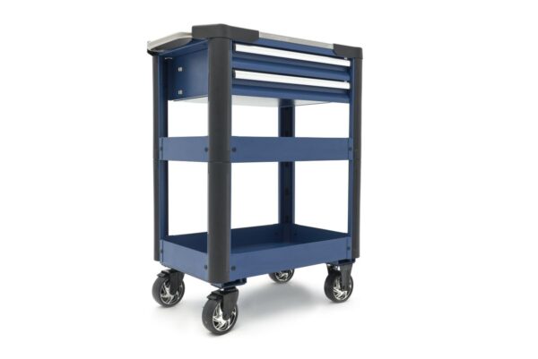 HBM gereedschapstrolley met twee laden, 68 cm - Afbeelding 4
