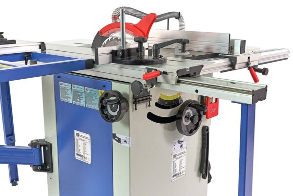 HBM 1600 Professionele Paneelzaag, Cirkelzaagtafel met Roltafel - Afbeelding 14