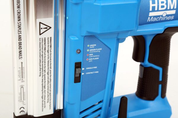 HBM accu tacker, spijkerpistool, 20 Volt - Afbeelding 4