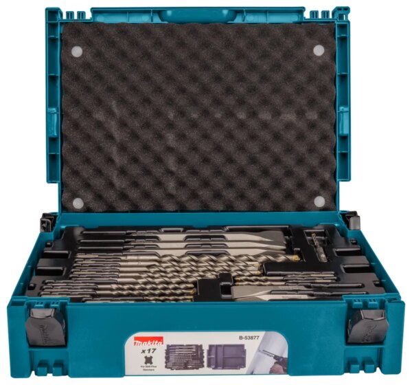 Makita Boor-/beitelset 17-delig B-53877 - Afbeelding 2