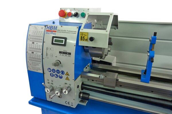 HBM 320 x 900 Professionele Variabele Metaaldraaibank Compleet - Bild 4