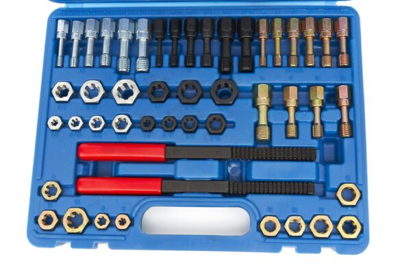 HBM schroefdraad reparatie, tap en snijset 48-delig - Bild 2