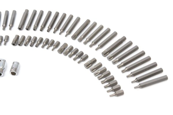 HBM inbus, torx, spline en ribe doppenset 75-delig - Bild 8