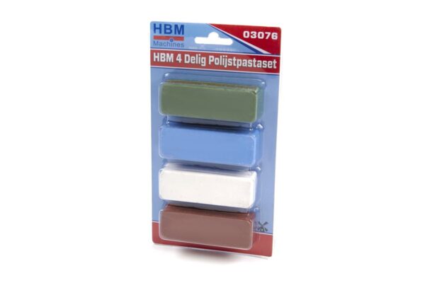 HBM 4 Delig Polijstpastaset - Afbeelding 2