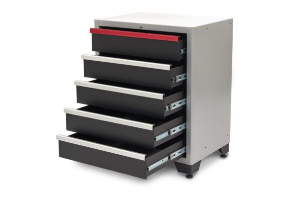 HBM 5 Laden Deluxe Professionele Gereedschapskast voor Werkplaatsinrichting - Afbeelding 4