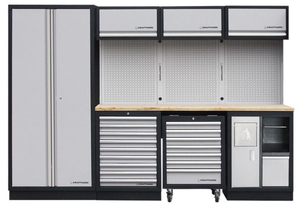 Kraftwerk modulair werkplaatssysteem, 4-delig, 3964D
