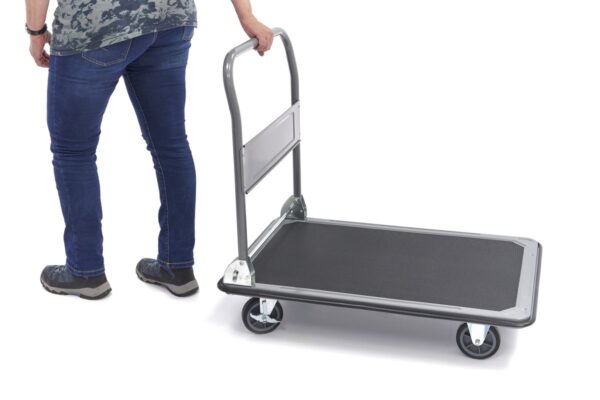 HBM 350 Kilo Opvouwbare Transportwagen, Transportkar met rem - Image 7