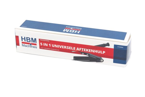 HBM 5 in 1 Universele Aftekenhulp, Afkras Hulpstuk, Afkras Passer - Bild 6