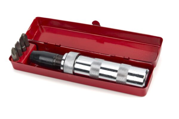 HBM 5 Delige Slagschroevendraaier In Metalen Opbergbox - Afbeelding 4