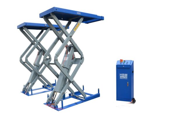 HBM Inbouw Hydraulische Schaar Hefbrug Met Pneumatische Ontgrendeling 3500 Kg - Afbeelding 2