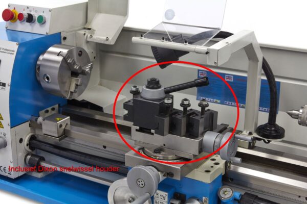 HBM 290 x 750 Variabele Metaaldraaibank Compleet - Afbeelding 8