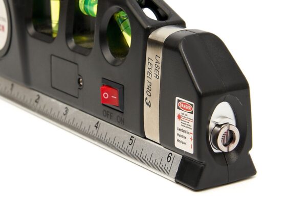 HBM Waterpas met Multifunctionele Laser en Geïntegreerde Rolmaat 250 cm. - Afbeelding 7