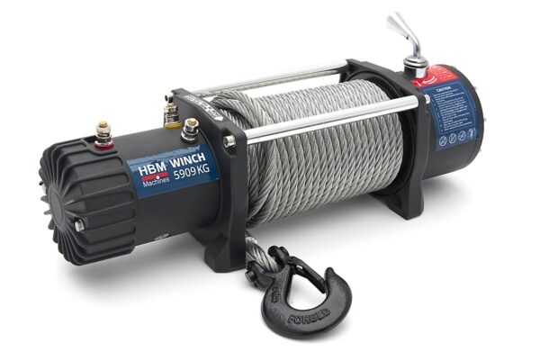 HBM 5900 kg 12 Volt Professionele Bumperlier Autolier Met Vaste en Draadloze Afstandsbediening - Afbeelding 3