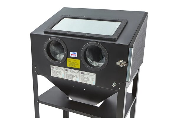 HBM SBC 220 Straalcabine - ZWART - Afbeelding 4