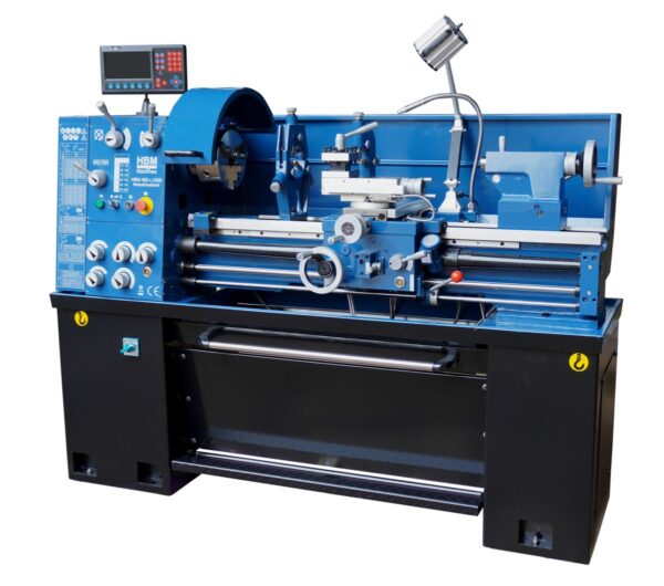 HBM 400 X 1000 Metaaldraaibank Met 3 Assig LCD Digitaal Uitleessysteem - Afbeelding 3