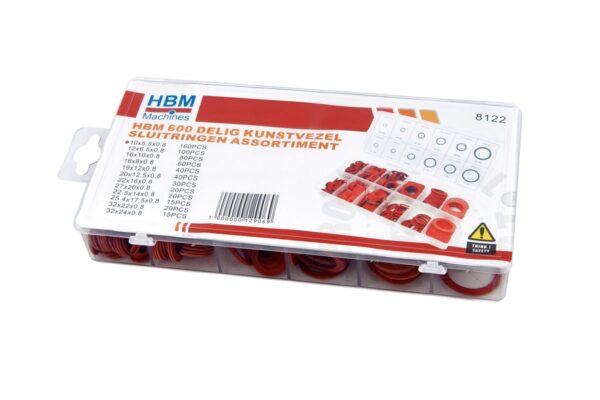 HBM 600 Delig Kunstvezel sluitringen assortiment - Image 3