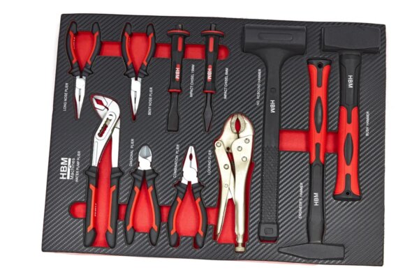 HBM XL Premium Gevulde Gereedschapswagen met Deur - 274 Delig - Afbeelding 9