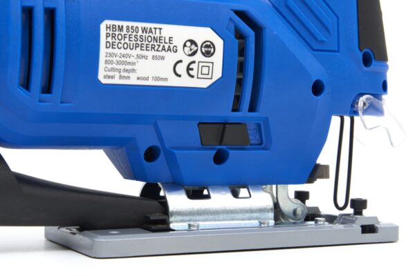 HBM 850 Watt Professionele Decoupeerzaag - Afbeelding 14