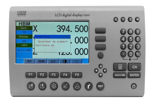 HBM Professionele 3 Assige Digitale Uitleeskast Met LCD Scherm - Afbeelding 12