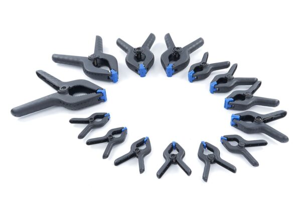 HBM 14 Delige Marktklemmen Set Van 75 tot 225 mm. - Afbeelding 2