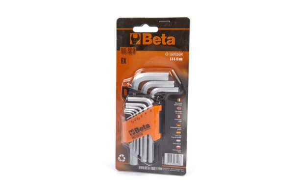 Beta 9 Delige Korte Inbussleutelset - 96 Bpc/Sc9 - Afbeelding 3