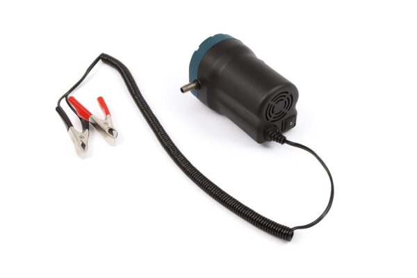 HBM 12 Volt Elektrische Oliepomp, Carterpomp Inclusief Slangen - Afbeelding 3