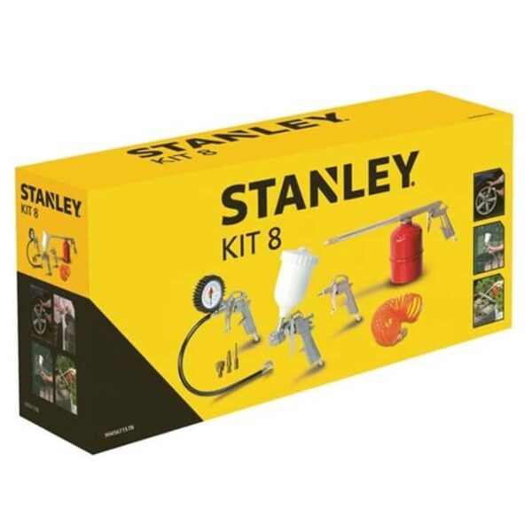 Stanley luchtdruk accessoires set 8-delig - Afbeelding 2