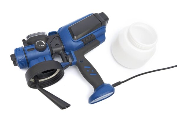 HBM elektrische verfspuit 550 Watt, 1500 ml, met LED licht - Afbeelding 7