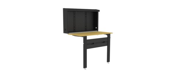 HBM inklapbare werkbank voor muurbevestiging 120 x 66 cm - Afbeelding 3