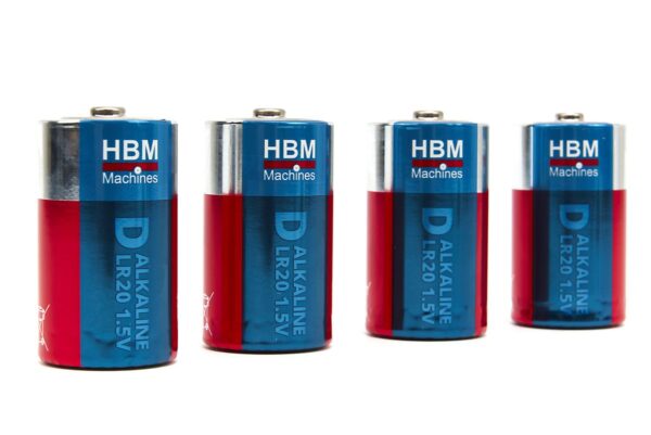 HBM 4 Stuks Type D Super Alkaline Batterijen LR20 - Afbeelding 2