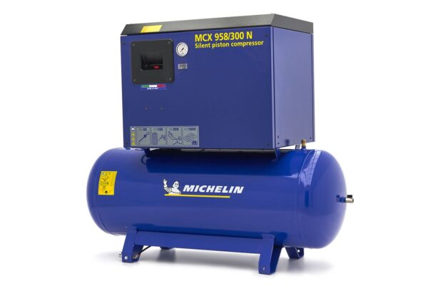 Michelin 7,5 PK 270 Liter Geluidgedempte Compressor MCX 958/300 N NW