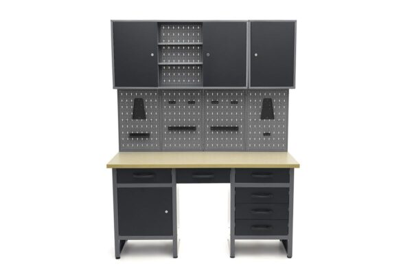 HBM Werkbank Met Deuren 160 x 60 x 200 cm - Image 3