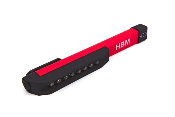 HBM 8 LED Mini Zaklamp met Magneetvoet - Afbeelding 2