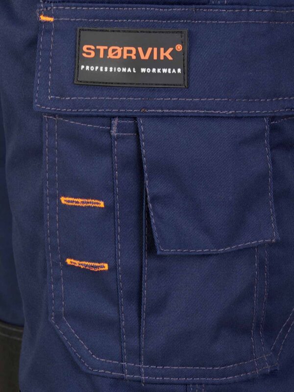 Storvik Roy stretch werkbroek navy - Afbeelding 4