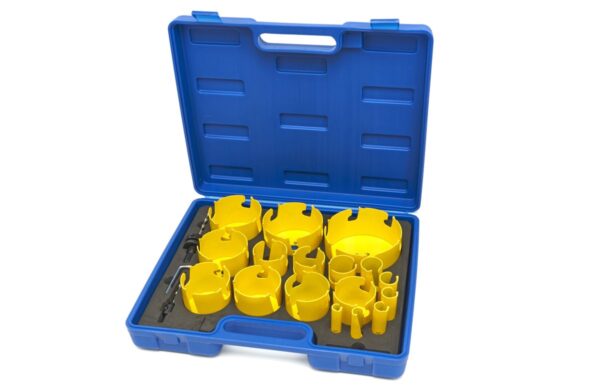 HBM Professionele 17 Delige Multi Materiaal TCT Diamanten Gatzagenset - Image 7