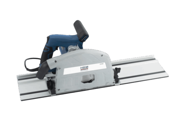 HBM 190 mm Professionele 1400 Watt Invalzaag, Liniaalzaag met 2 x 700 mm Liniaal - Image 2