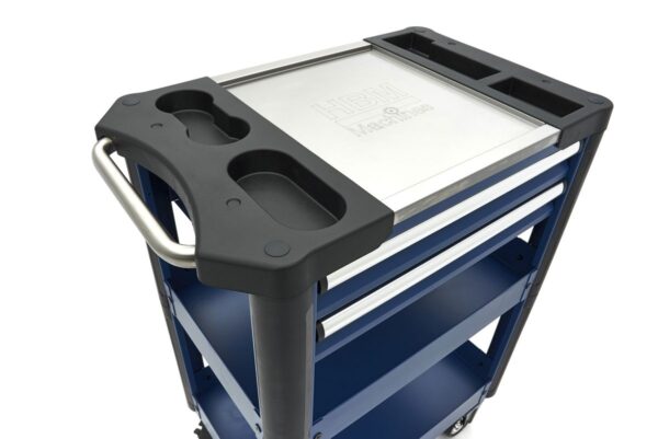 HBM gereedschapstrolley met twee laden, 68 cm - Afbeelding 7