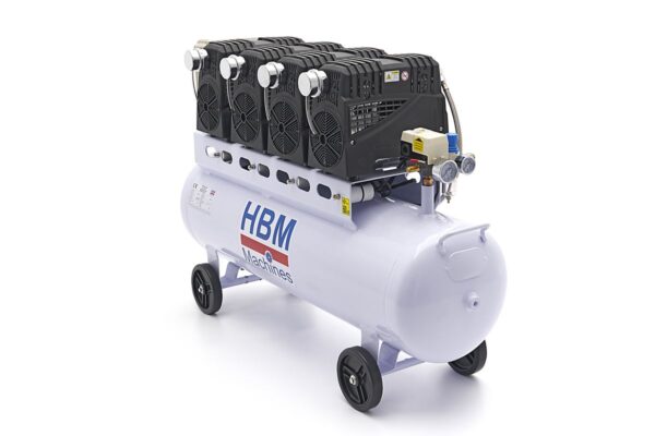 HBM 120 Liter Low Noise Compressor - Model 2 - Afbeelding 6