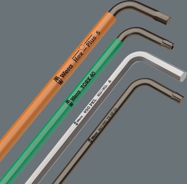 Wera Haakse torxset T10-T40 met vasthoudfunctie - Image 3