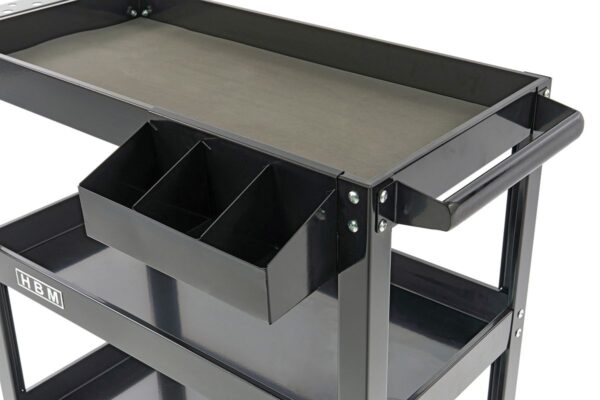 HBM deluxe gereedschapstrolley 3-laags, 76 cm - Afbeelding 5