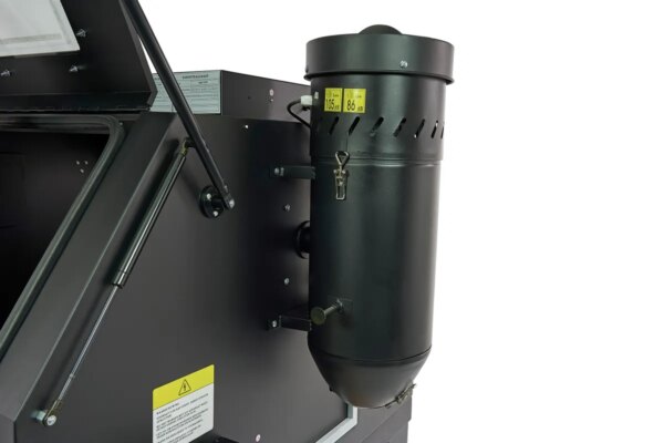 HBM SBC 1200 Straalcabine Met Afzuiging - ZWART - Afbeelding 7