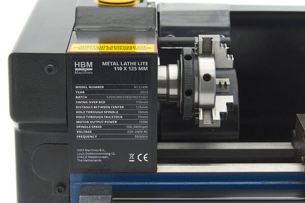 HBM metaaldraaibank lite 110 x 125 mm - Afbeelding 11