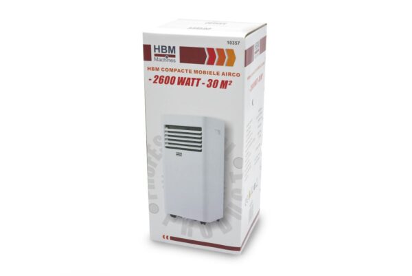 HBM compacte mobiele airco - 9.000 BTU/h - Afbeelding 18