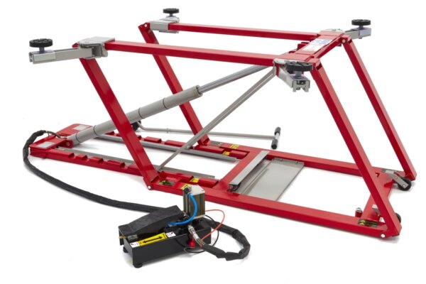 HBM 2500 Kg. Poetsbrug, Autobrug, Bandenbrug, Verstelbaar, Extra Laag - Afbeelding 2