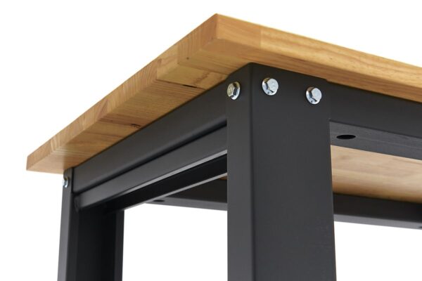 HBM 160 Cm. Professionele Werkbank Met Massief Houten Werkblad - Image 5